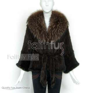 no ff ja mik 10 item mink fur knitted jackets materials 100 % real 
