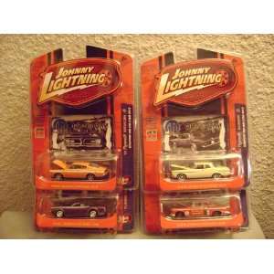 Johnny Lightning Mopar or no car four car set: Toys 