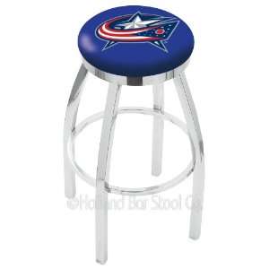  Columbus Blue Jackets NHL Hockey L8C2C Bar Stool: Sports 