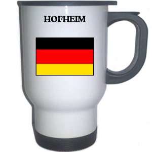  Germany   HOFHEIM White Stainless Steel Mug Everything 