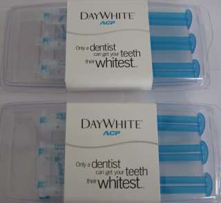  ACP 9.5% TEETH tooth WHITENING GEL (2.4g) 6pk bleach large syringes XL