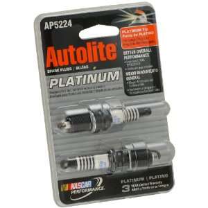    Autolite 5224DP2 Copper Core Spark Plug, 2 per Card Automotive