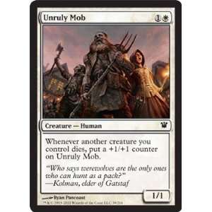    Magic the Gathering   Unruly Mob   Innistrad   Foil Toys & Games