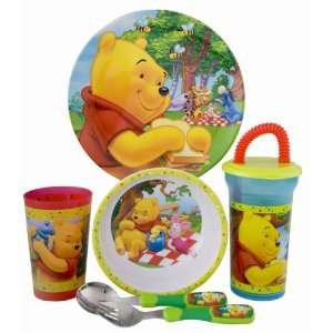  Zak Designs Winnie The Pooh Childrens 6 Piece Set 