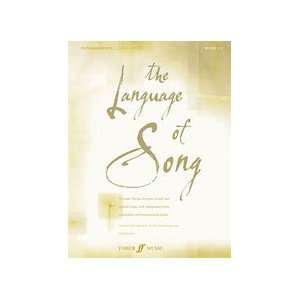  Alfred 12 0571523447 The Language of Song  Intermediate 