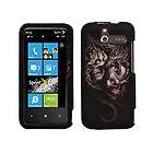 htc arrive t7575 silver dragon skull hard cover case expedited
