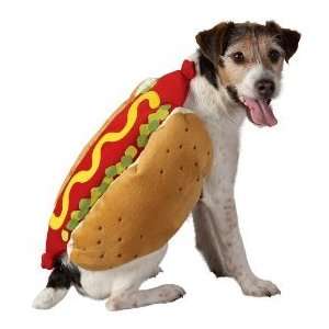  Plush Pet Hot Dog Halloween Costume Large: Pet Supplies
