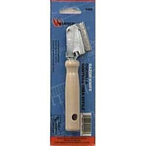    Warner Razor Knife With One Industrial Blade Patio, Lawn & Garden