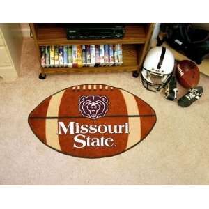  Missouri State Bears Football Shaped Area Rug Welcome/Bath 