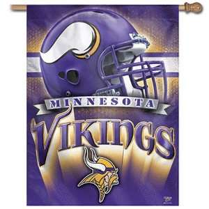  Minnesota Vikings Nfl Vertical Banner Flag Wincraft 