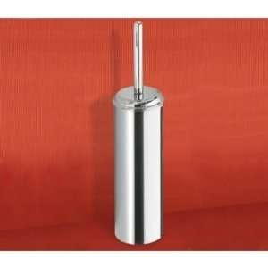   Ascot Free Standing Cylinder Chrome Toilet Brush Holder from the Ascot