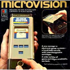  Microvision Game System by Milton Bradley: Toys & Games