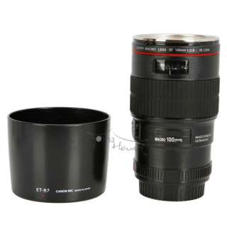 New Macro Lens EF 100mm f/2.8L IS USM Drink Cup Mug for Canon  
