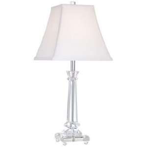  Tapered Crystal Column Lamp: Home Improvement
