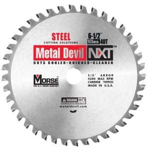   Metal Devil 40 Tooth Steel Cutting Circular Saw Blade Home