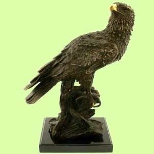 Bird Of Prey Metal Art Sculpture:  Home & Kitchen