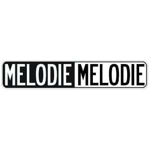   NEGATIVE MELODIE  STREET SIGN