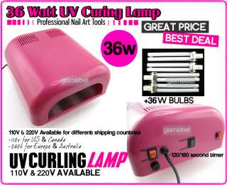 features tunnel style powerful uv lamp designed for instant gel nails 
