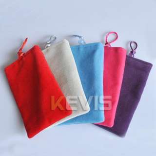   Soft Sleeve Cloth Case Pouch Cover For Iphone 3G 3GS 4G 4GS Ipod Touch