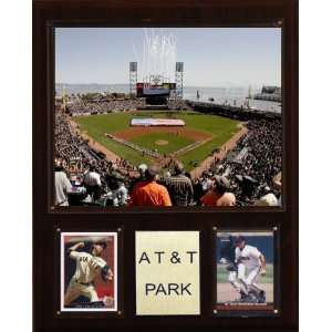  MLB AT&T Park Stadium Plaque