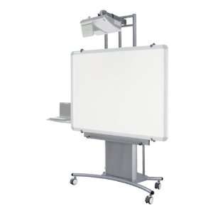   Mobile Height Adjustable Interactive Whiteboard Stand: Office Products