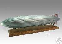 Hindenburg LZ 129 LZ129 Airship Wood Desktop Model  