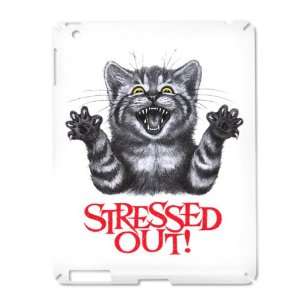  iPad 2 Case White of Stressed Out Cat: Everything Else