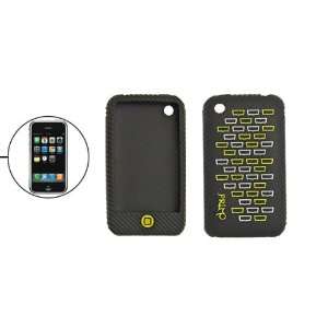   Anti slip Style Black Silicone Case Cover for iPhone 3G: Electronics
