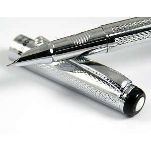  Hero Steel Extra Fine Iridium Fountain Pen with Push in 
