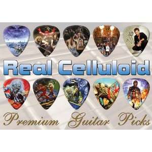  Iron Maiden Premium Guitar Picks X 10 (T): Musical 