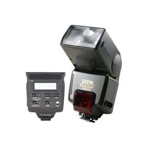  SUNPAK 040C 35mm Electronic Power Zoom Flash with LCD 