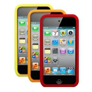  Three Silicone Cases / Skins / Covers for Apple iPod Touch 