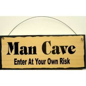  Man Cave Sign Lrg.: Everything Else