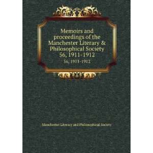 Memoirs and proceedings of the Manchester Literary & Philosophical 