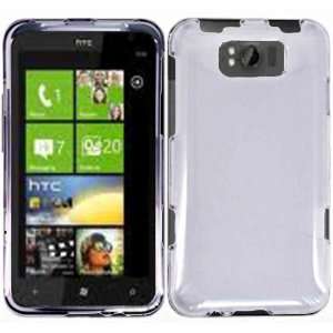  Clear Hard Case Cover for HTC X310e Titan: Cell Phones 