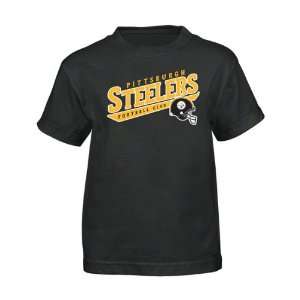  Pittsburgh Steelers Youth Black Call Tails T Shirt: Sports 