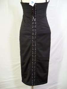 Adidas ObyO Jeremy Scott Corset Dress $200 BLACK XS  