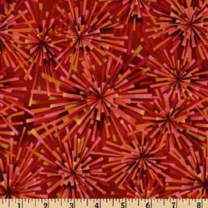  43 Wide The Matrix Starburst Flame Fabric By The Yard 