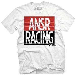  Answer Racing James Stewart Vision T Shirt   Large/White: Automotive