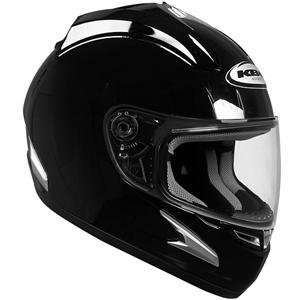  KBC Force RR Solid Helmet   Medium/Black: Automotive