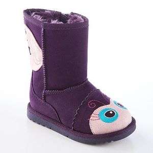 Girls PURPLE Jumping Beans Cutie Bug Boots MULTIPLE SIZES MSRP$39.99 