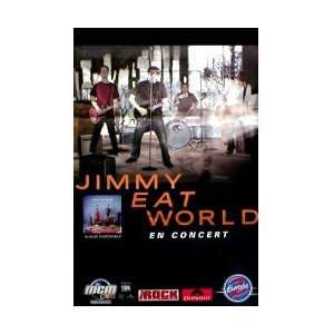  JIMMY EAT WORLD En concert Music Poster