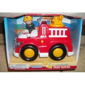  Fire Truck with Lights and Sounds 7 x 4 inchs with little 