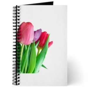  Journal (Diary) with Pink and Purple Tulips on Cover 