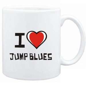  Mug White I love Jump Blues  Music