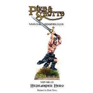  28mm Pike & Shotte Highlander Hero Toys & Games