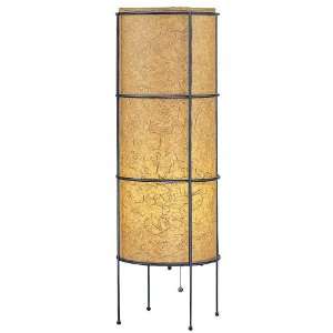  Kabuki Copper Fiber Shade Table Lamp