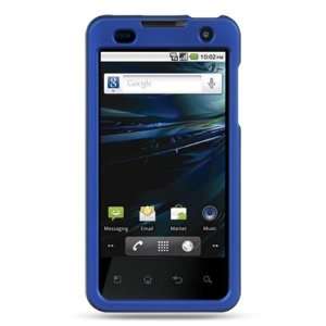  LG OPTIMUS 2X G2X CRYSTAL RUBBER CASE BLUE: Cell Phones 