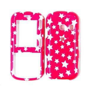 Cuffu   Pink Star   LG UX265 RUMOR 2 Smart Case Cover Perfect for 