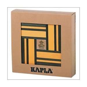  Kapla Double Set w/Book (Green & Yellow) (#KPG40) Toys 